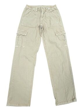 American Eagle Khaki Cargo Pants Size 8